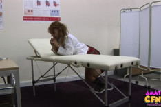 Schoolgirl Spitroast — Amateur CFNM, starring Tiffany Ella